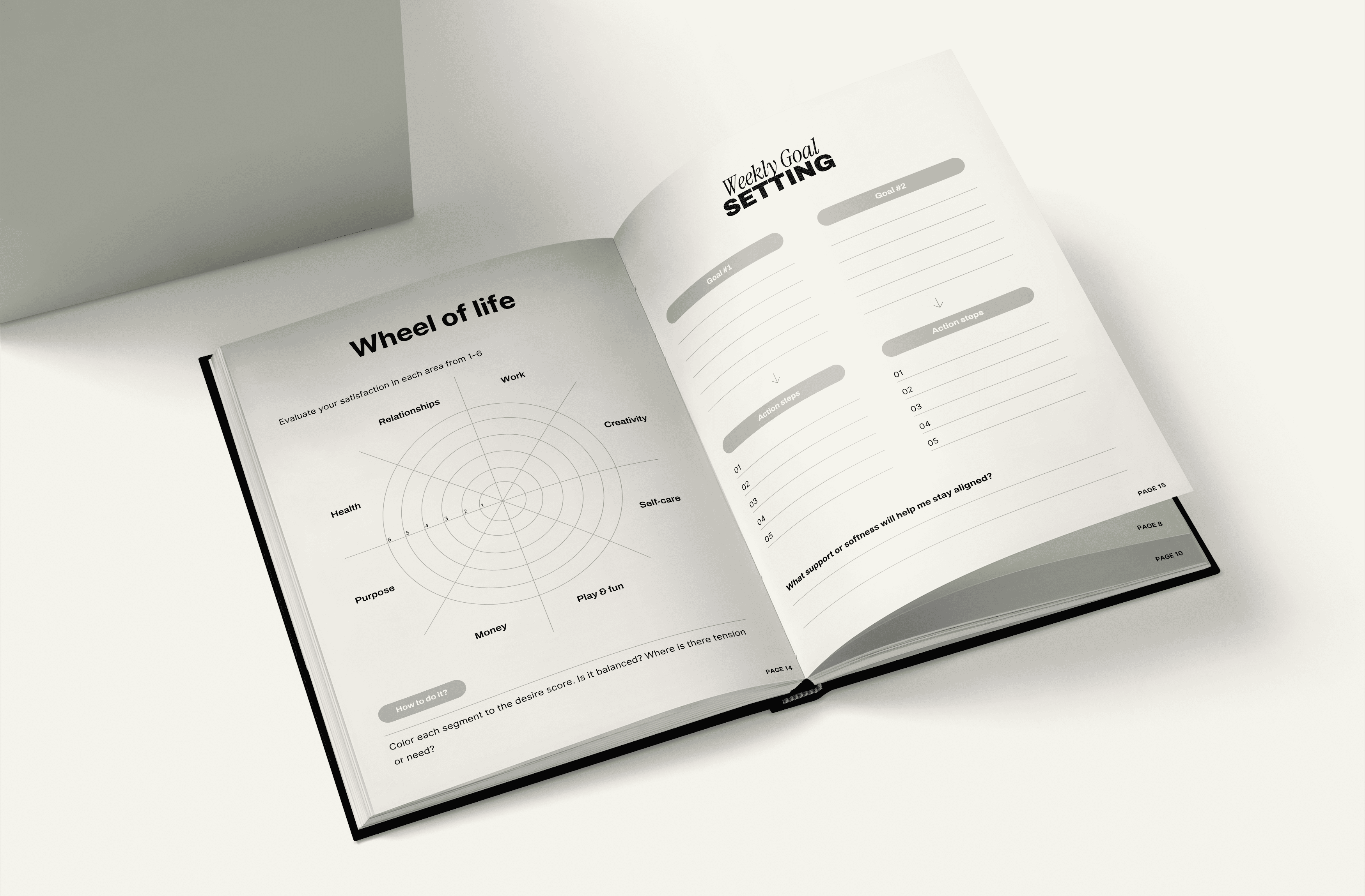 Mother practicing self-care and finding balance